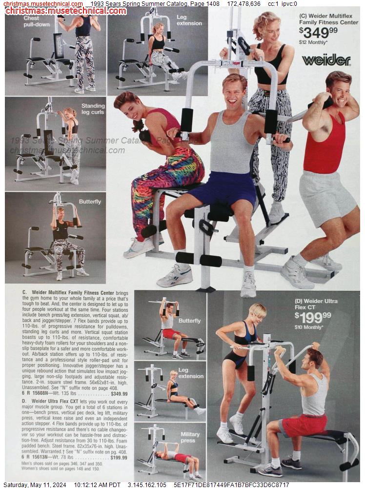 1993 Sears Spring Summer Catalog, Page 1408
