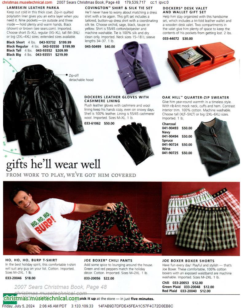 2007 Sears Christmas Book, Page 48