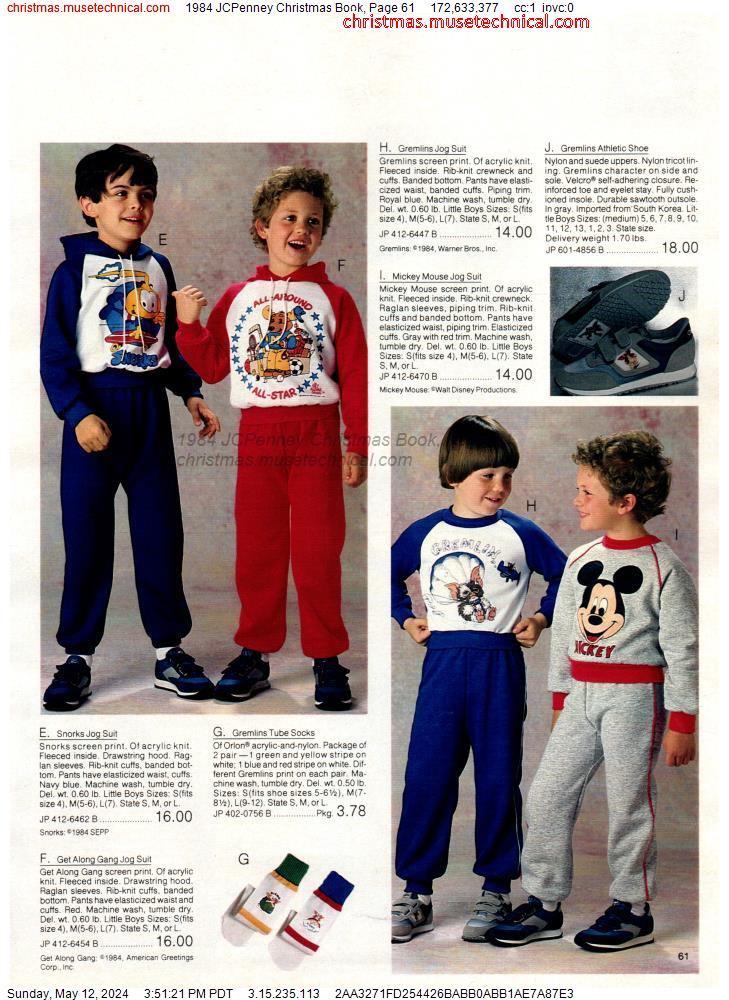 1984 JCPenney Christmas Book, Page 61