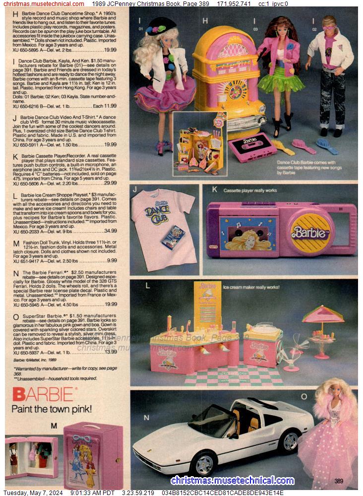 1989 JCPenney Christmas Book, Page 389