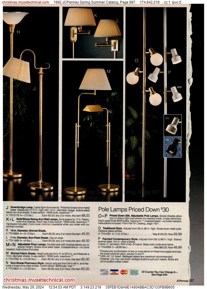 1992 JCPenney Spring Summer Catalog, Page 897
