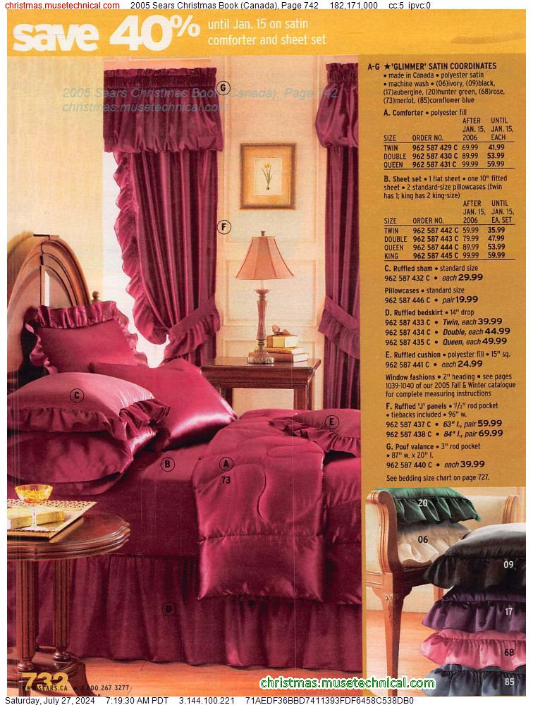 2005 Sears Christmas Book (Canada), Page 742