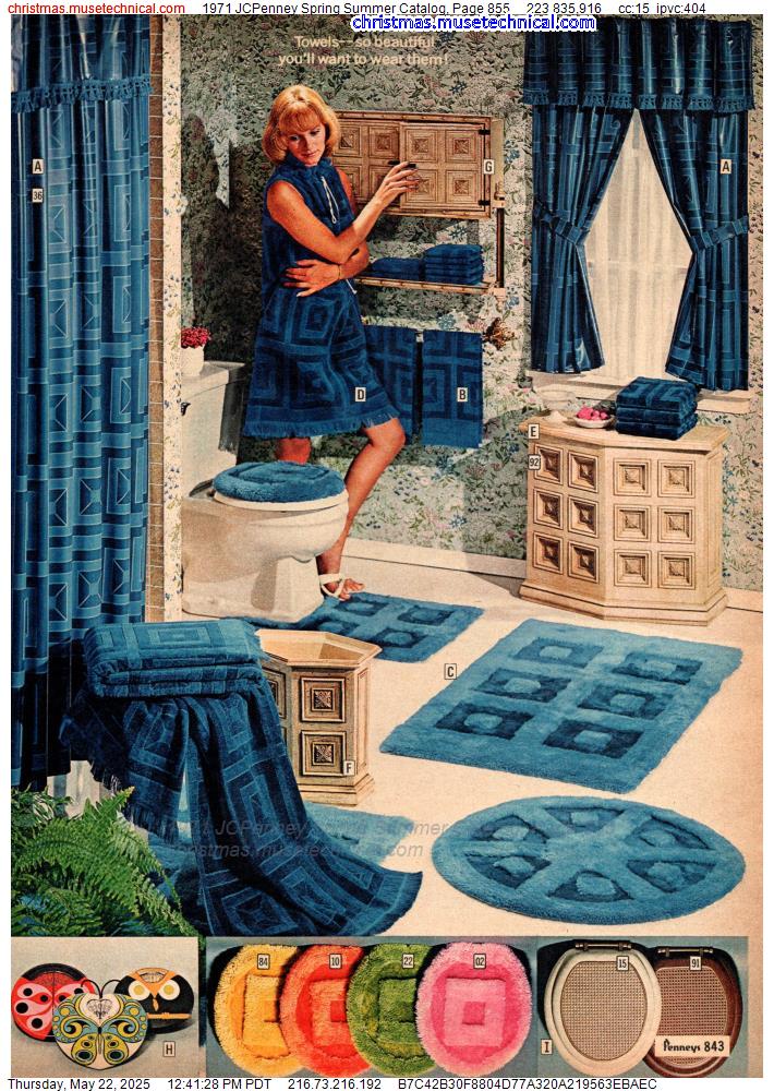 1971 JCPenney Spring Summer Catalog, Page 855
