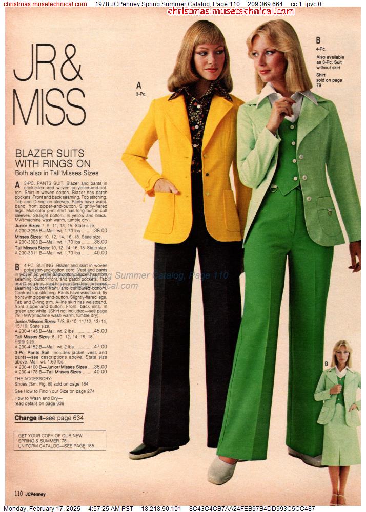 1978 JCPenney Spring Summer Catalog, Page 110