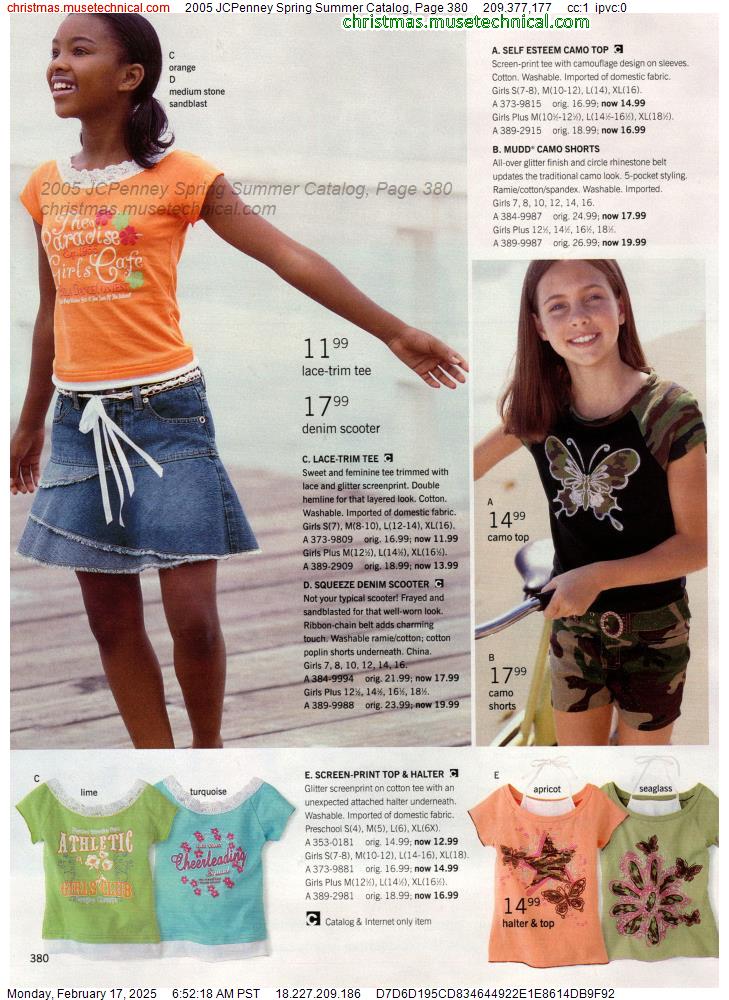 2005 JCPenney Spring Summer Catalog, Page 380