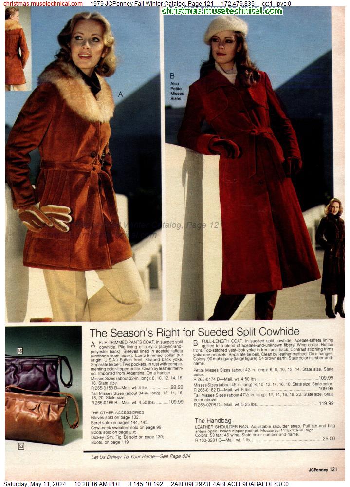 1979 JCPenney Fall Winter Catalog, Page 121