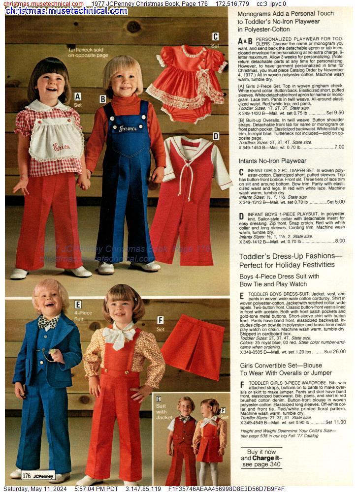 1977 JCPenney Christmas Book, Page 176
