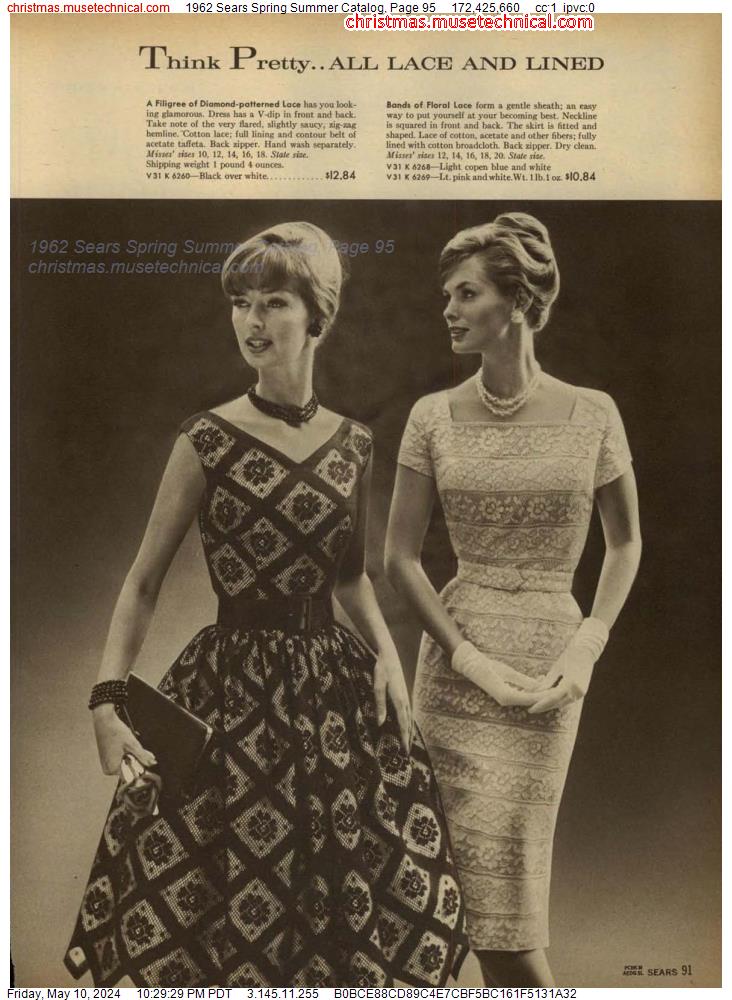 1962 Sears Spring Summer Catalog, Page 95