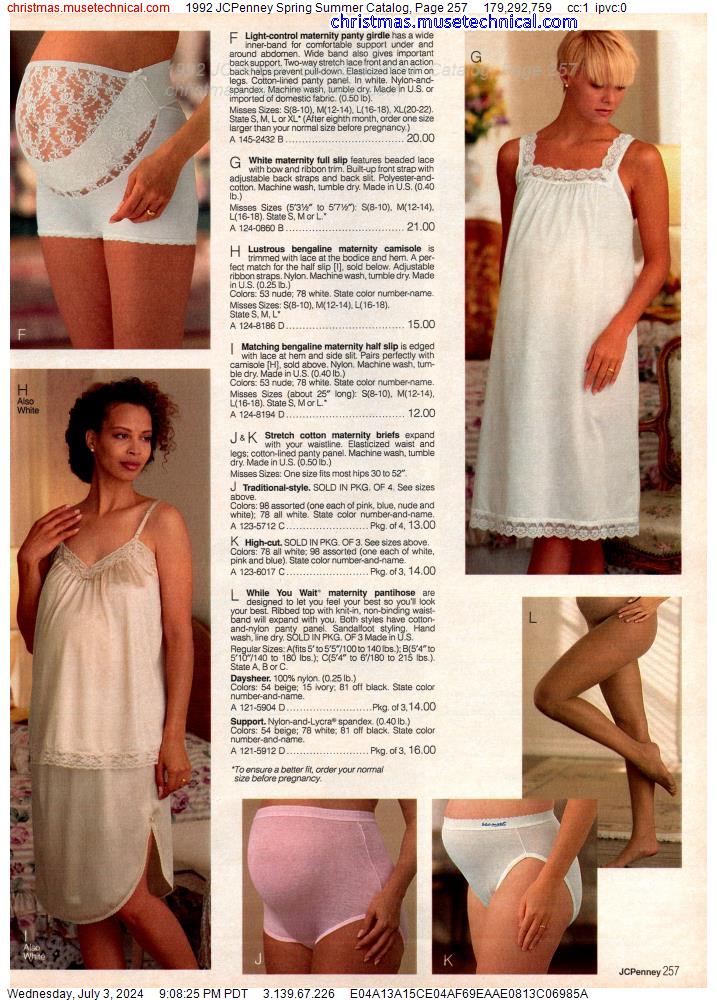 1992 JCPenney Spring Summer Catalog, Page 257