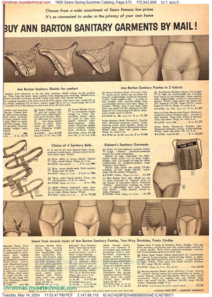 1956 Sears Spring Summer Catalog, Page 570