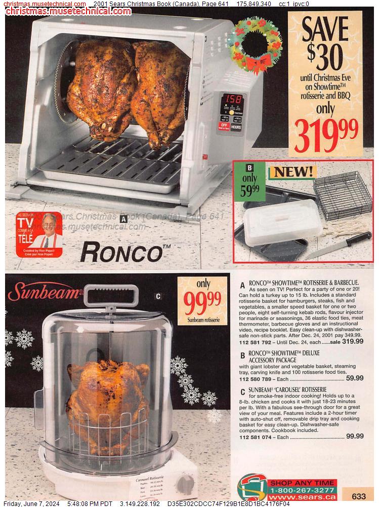 2001 Sears Christmas Book (Canada), Page 641
