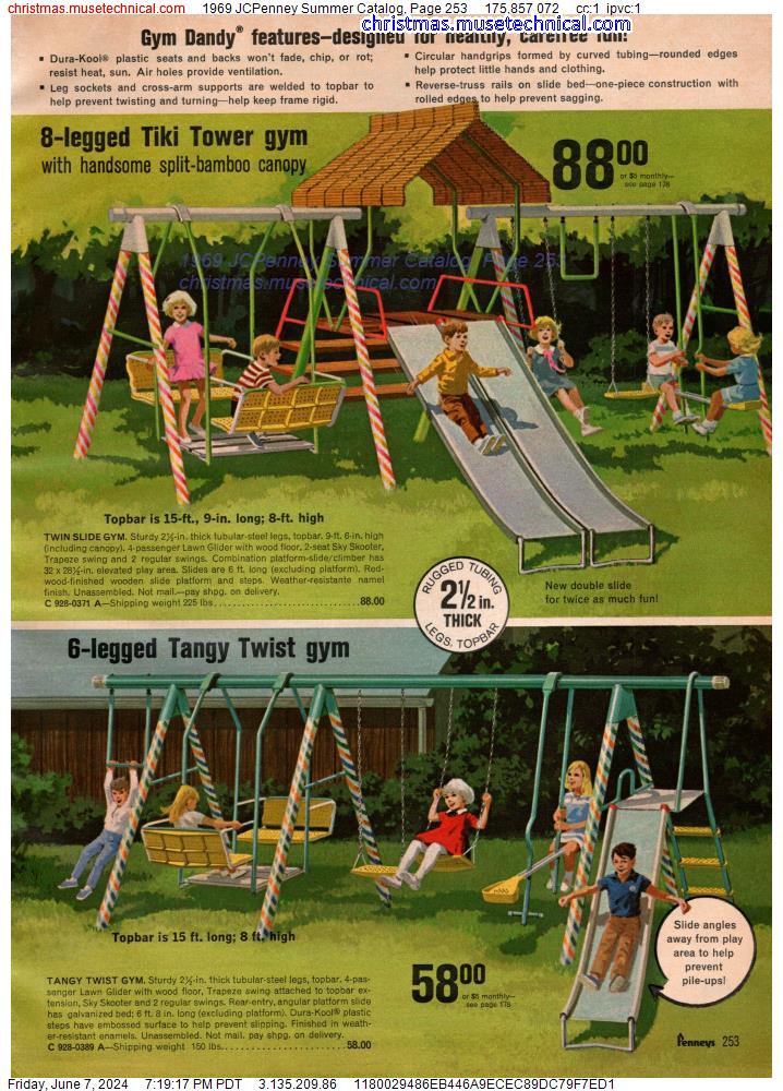 1969 JCPenney Summer Catalog, Page 253