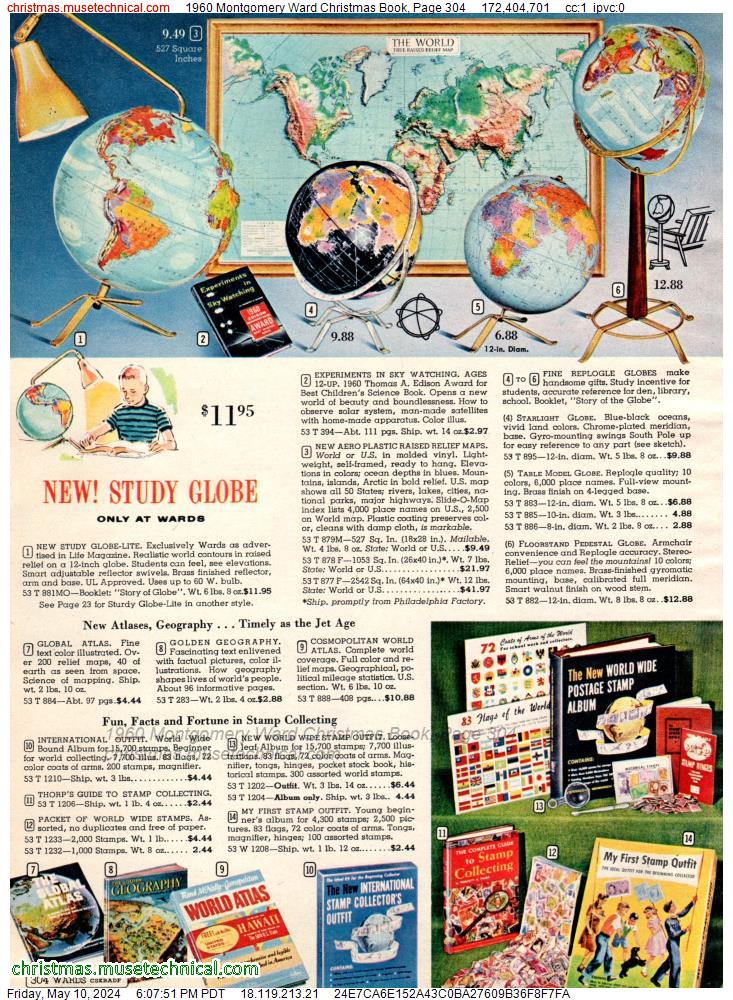 1960 Montgomery Ward Christmas Book, Page 304