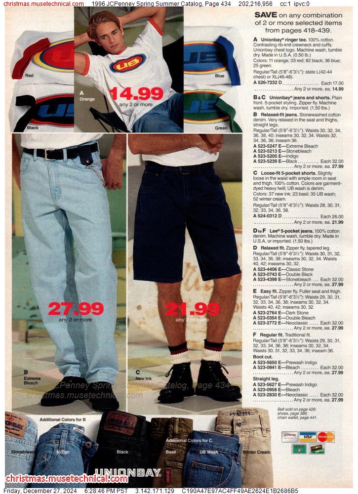 1996 JCPenney Spring Summer Catalog, Page 434