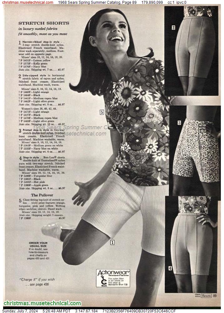 1968 Sears Spring Summer Catalog, Page 89
