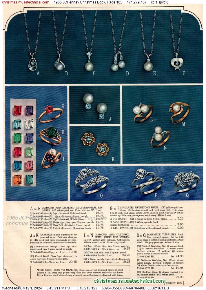 1965 JCPenney Christmas Book, Page 105