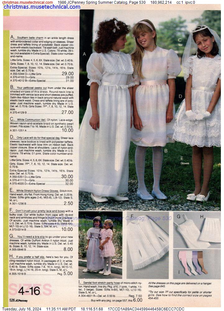 1986 JCPenney Spring Summer Catalog, Page 530