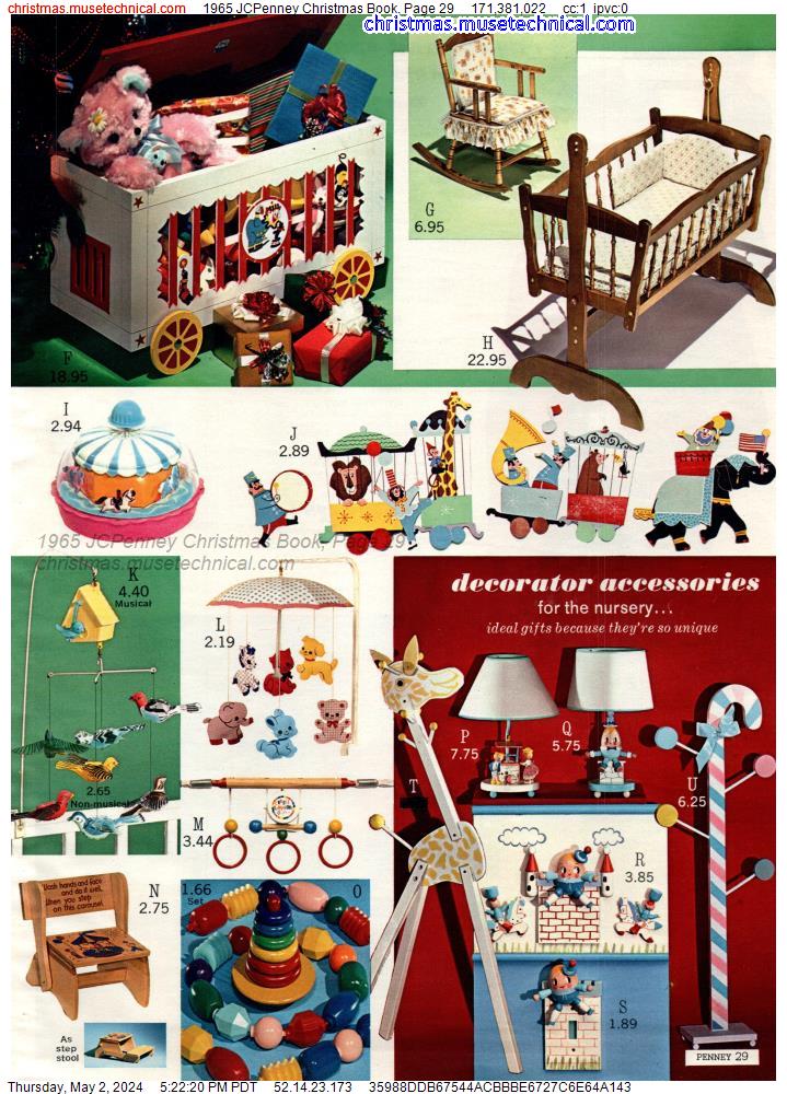 1965 JCPenney Christmas Book, Page 29