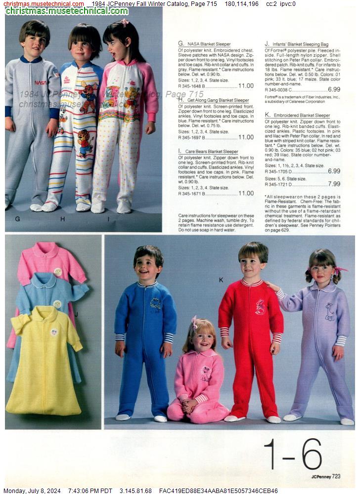 1984 JCPenney Fall Winter Catalog, Page 715