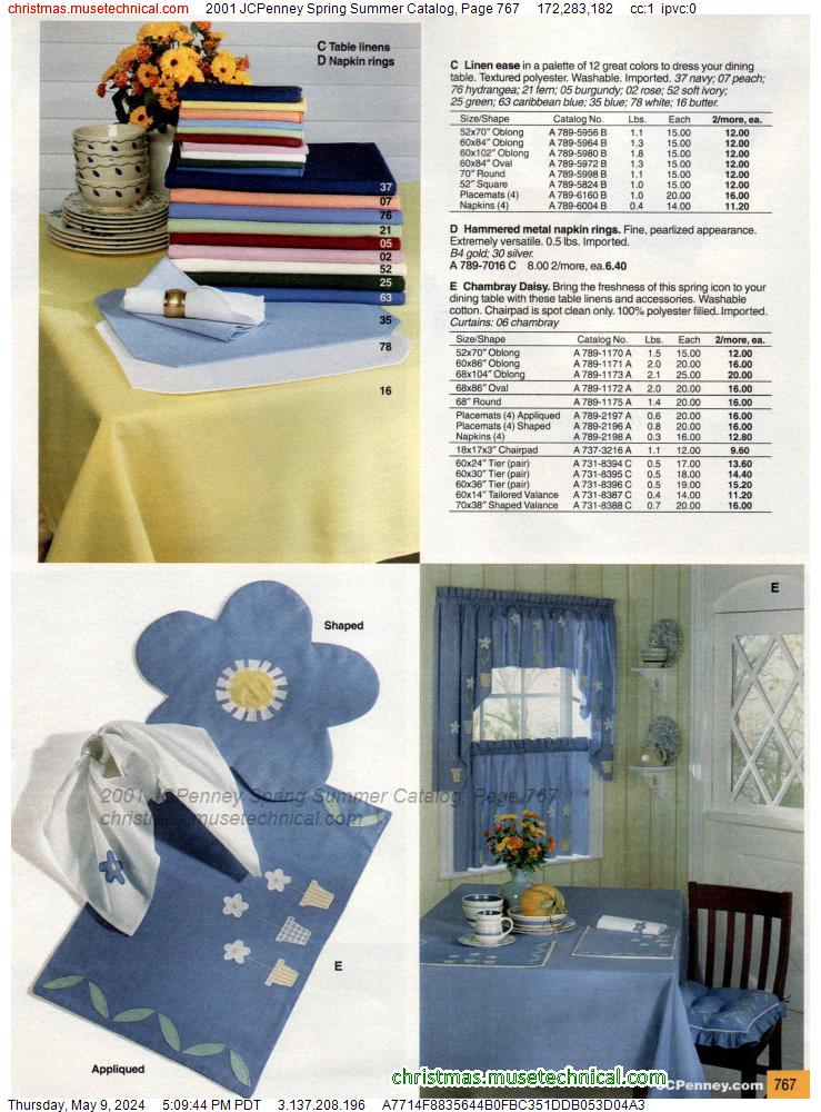 2001 JCPenney Spring Summer Catalog, Page 767