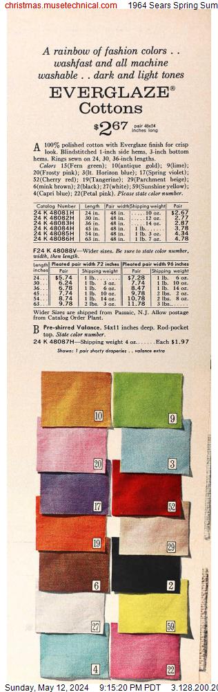 1964 Sears Spring Summer Catalog, Page 1667