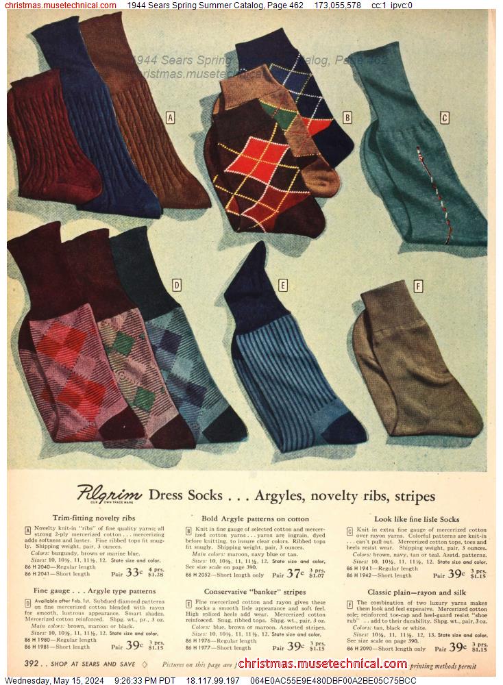 1944 Sears Spring Summer Catalog, Page 462