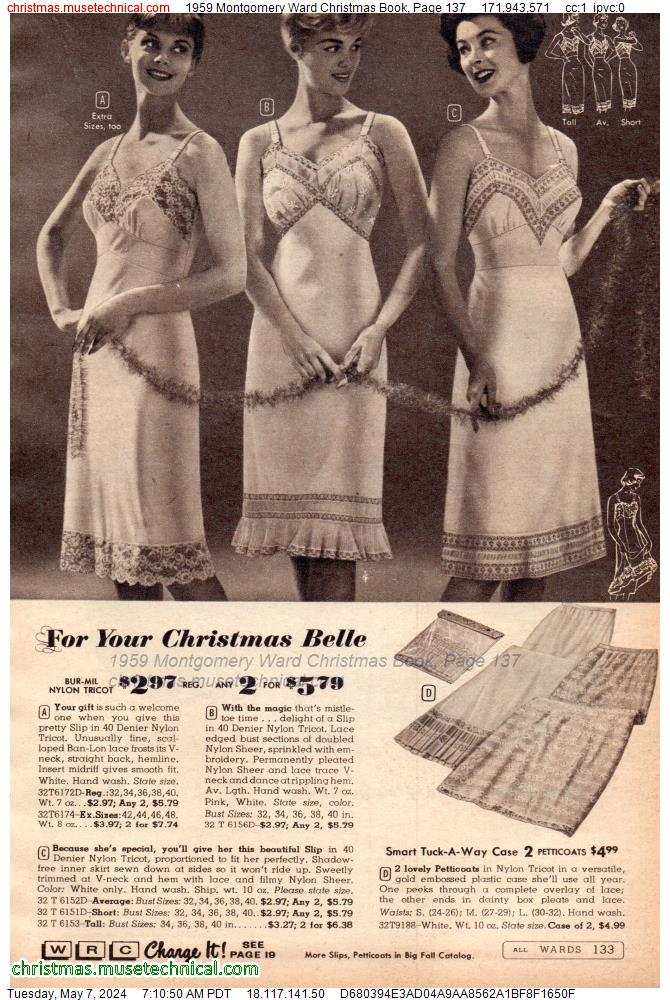 1959 Montgomery Ward Christmas Book, Page 137