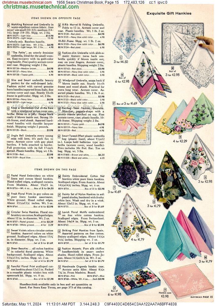 1956 Sears Christmas Book, Page 15