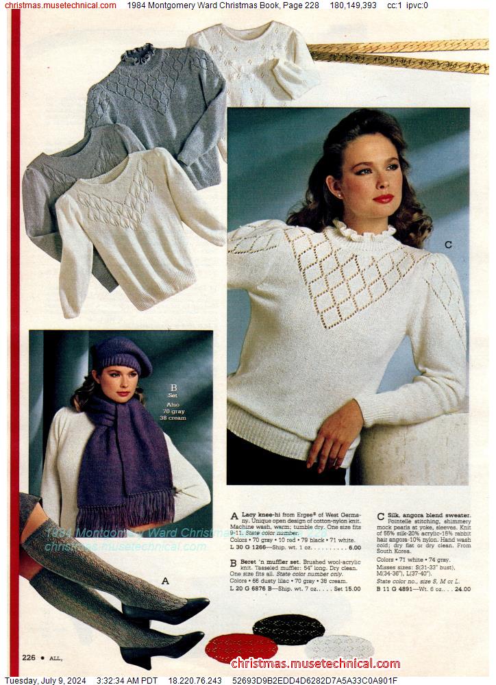 1984 Montgomery Ward Christmas Book, Page 228