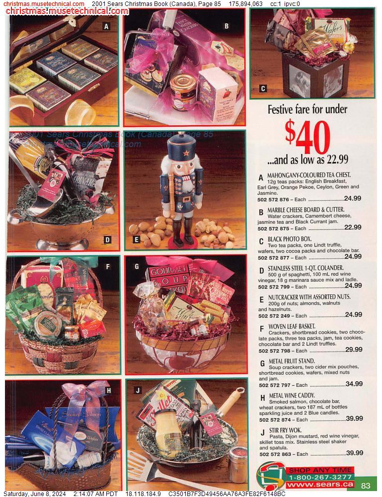 2001 Sears Christmas Book (Canada), Page 85