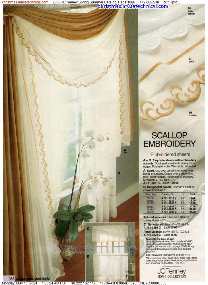 2000 JCPenney Spring Summer Catalog, Page 1086