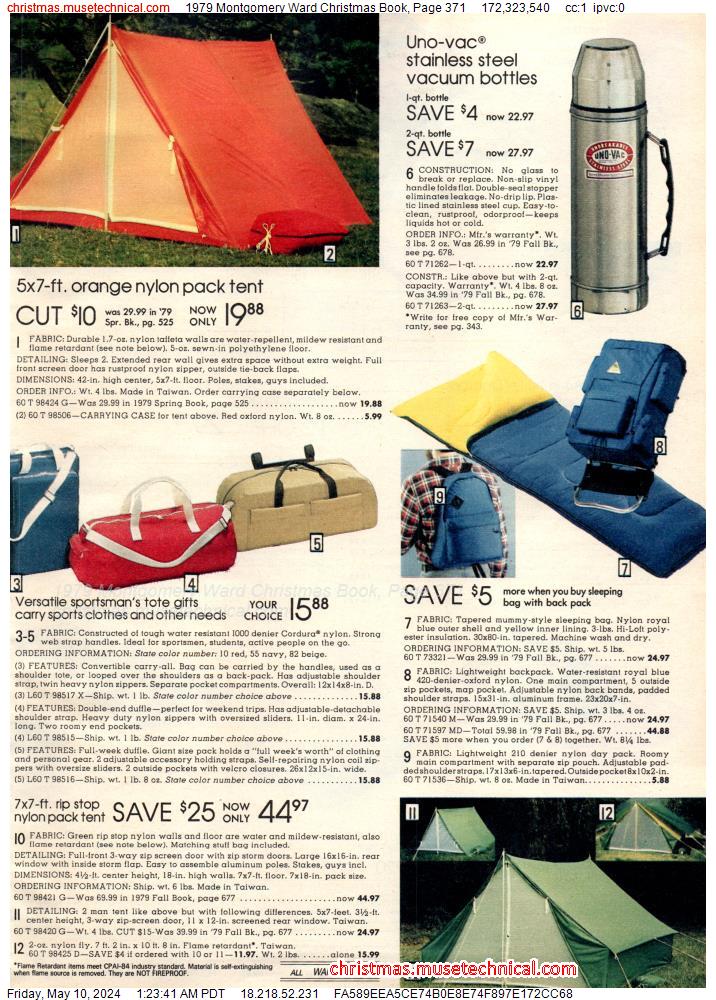 1979 Montgomery Ward Christmas Book, Page 371