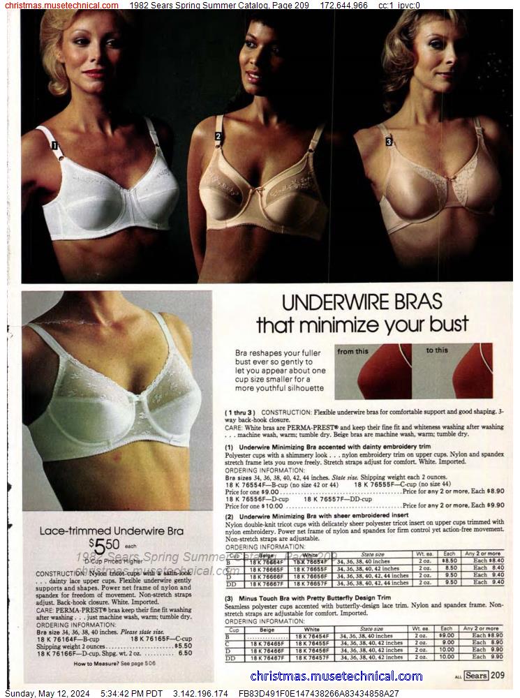 1982 Sears Spring Summer Catalog, Page 209
