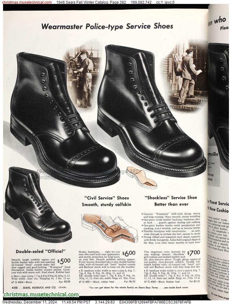 1946 Sears Fall Winter Catalog, Page 382