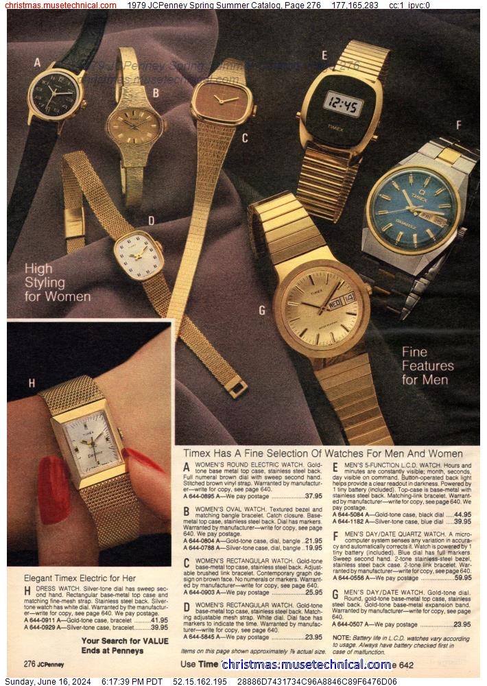 1979 JCPenney Spring Summer Catalog, Page 276