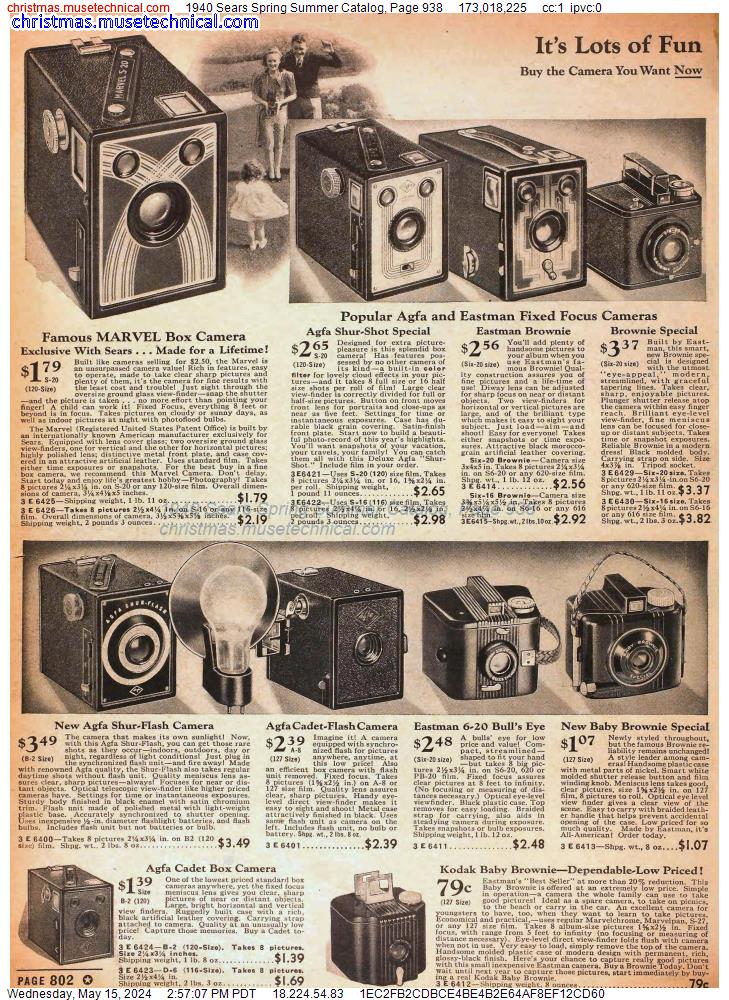 1940 Sears Spring Summer Catalog, Page 938