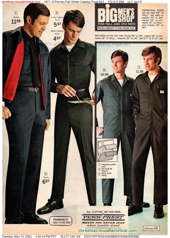 1971 JCPenney Fall Winter Catalog, Page 641