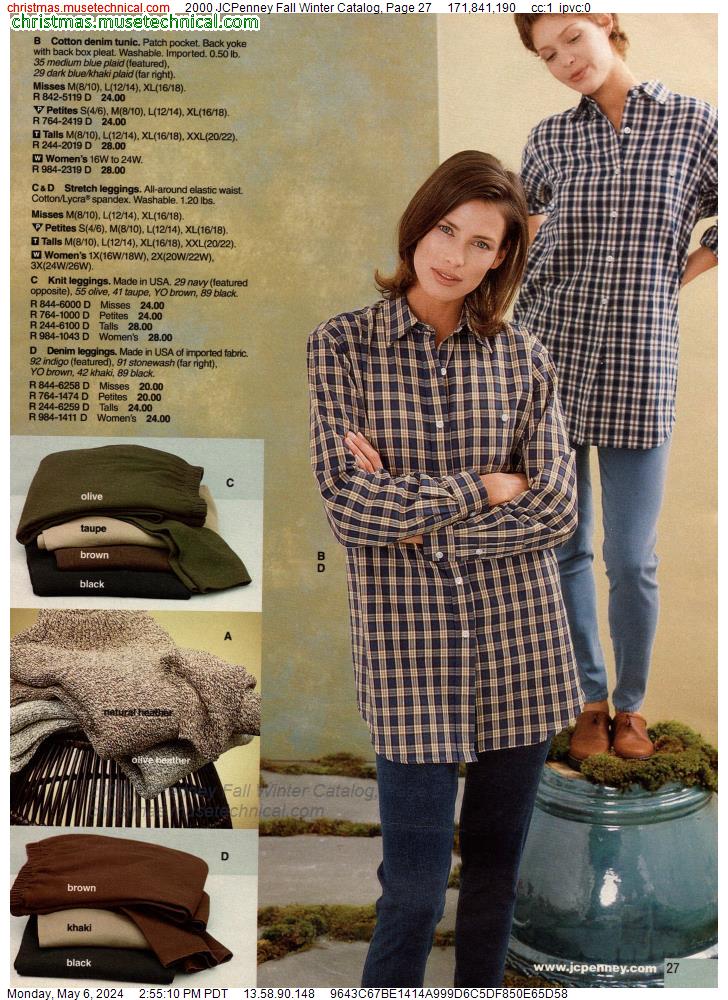 2000 JCPenney Fall Winter Catalog, Page 27