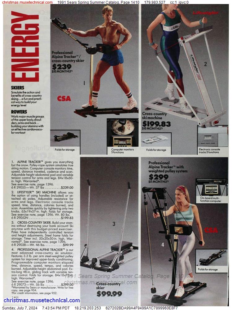 1991 Sears Spring Summer Catalog, Page 1410