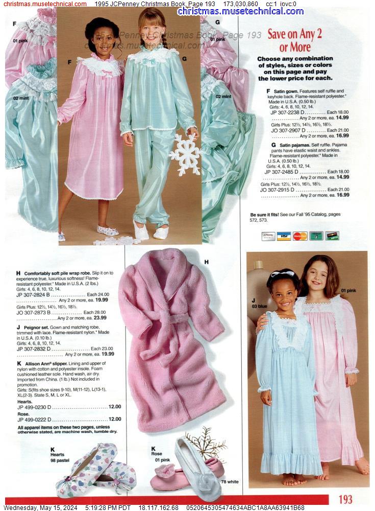 1995 JCPenney Christmas Book, Page 193