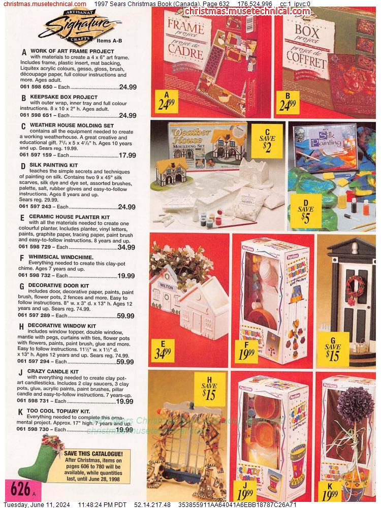 1997 Sears Christmas Book (Canada), Page 632