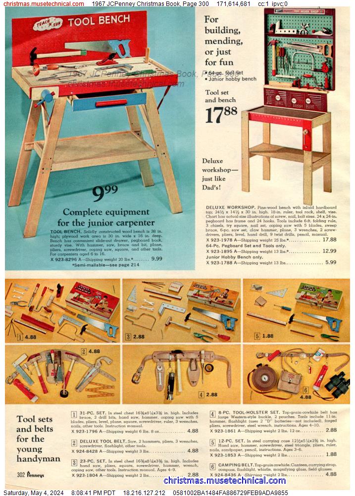 1967 JCPenney Christmas Book, Page 300