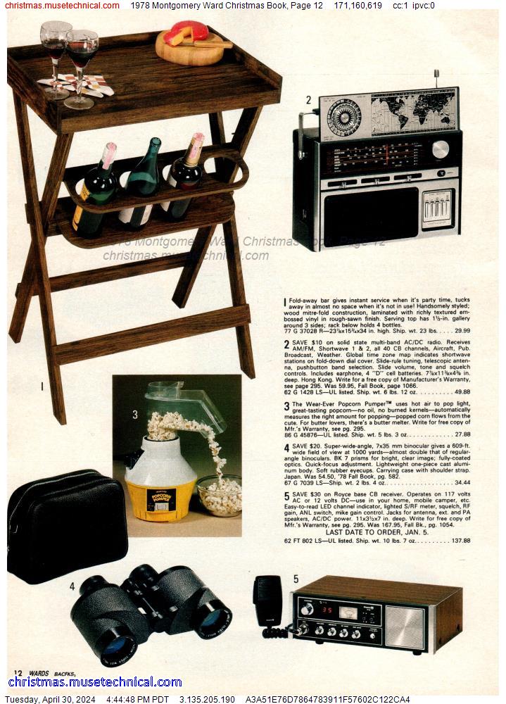 1978 Montgomery Ward Christmas Book, Page 12