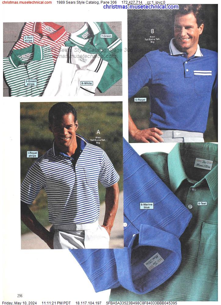 1989 Sears Style Catalog, Page 306