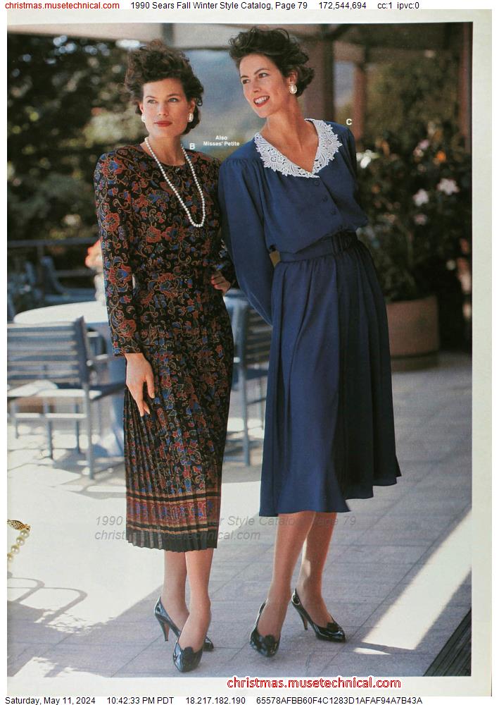 1990 Sears Fall Winter Style Catalog, Page 79