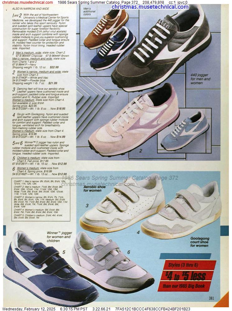 1986 Sears Spring Summer Catalog, Page 372