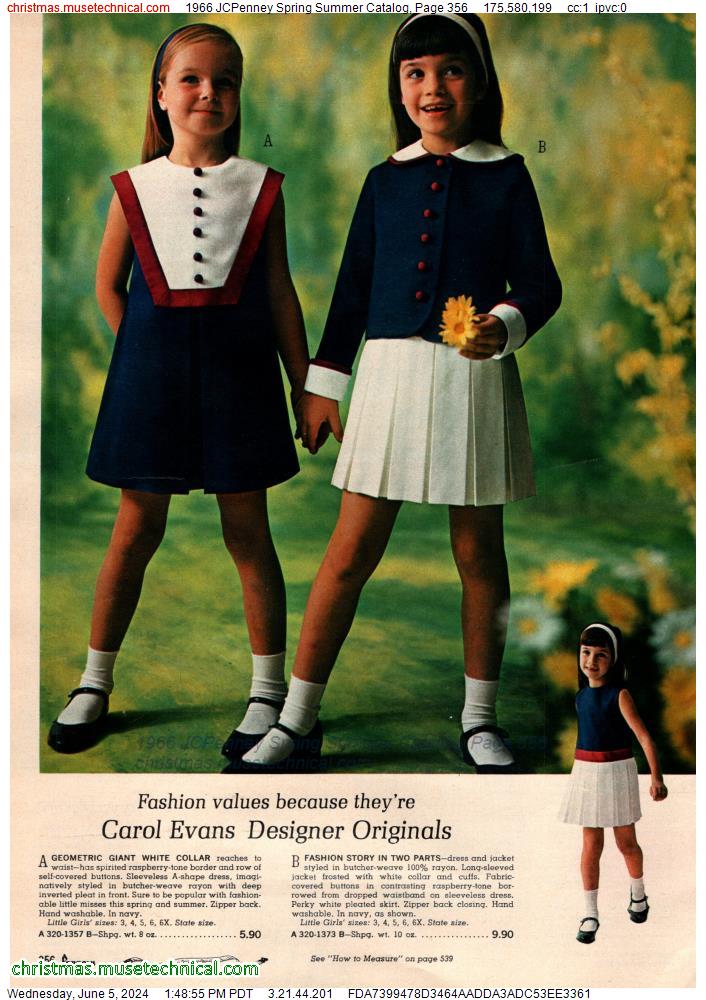1966 JCPenney Spring Summer Catalog, Page 356