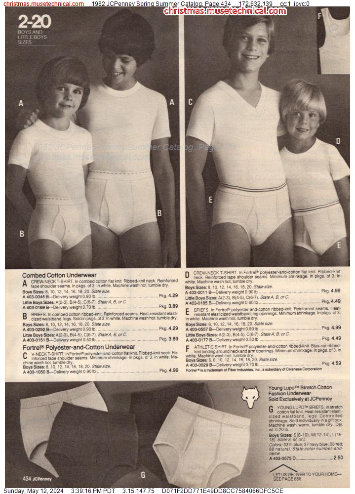 1982 JCPenney Spring Summer Catalog, Page 434