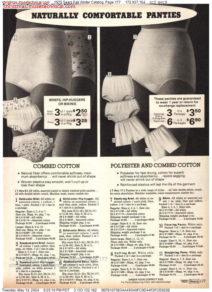 1975 Sears Fall Winter Catalog, Page 177