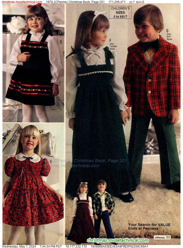 1978 JCPenney Christmas Book, Page 201